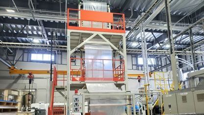 インフレーション押出機